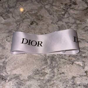 🎀 Dior Wide Satin Ribbon – 42” x 2”
